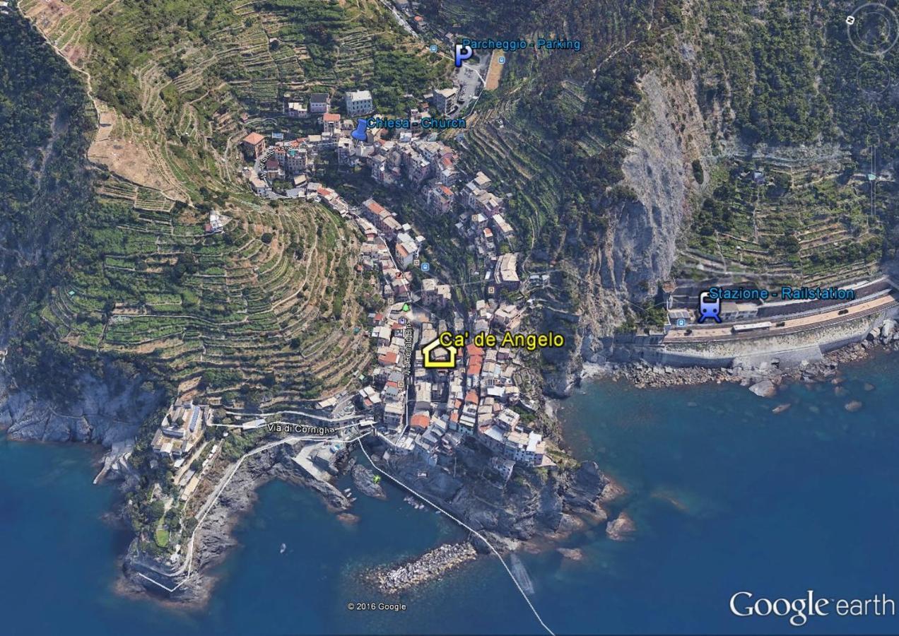 Ca De Angelo Otel Manarola Dış mekan fotoğraf